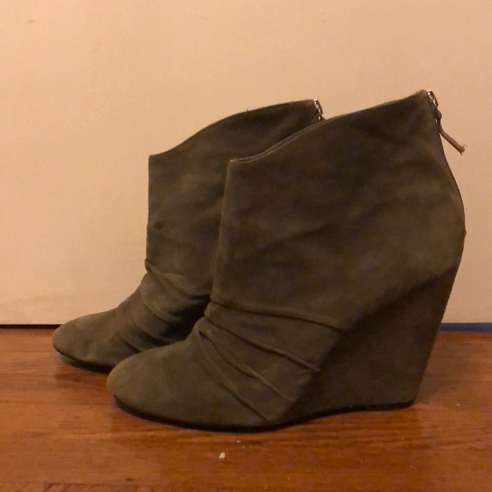 Sole Society Wedge Booties